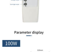 Lámpara Solar de 300W para Exterior, Focos impermeables, Luces Solares with a Distancia, reflector de Luz, Luces de Jardín y Calle - details 16