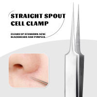 2PCS Herramientas De Limpieza Facial Para Acné Con Pinzas Y Aguja Cerrada Herramientas De Belleza De La Piel Para El Cuidado Del Rostro - details 5