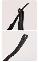 Cuchilla De Afeitar Para Hombres Barbería Herramienta De Peluquero Acero Inoxidable Plegable Con Hojas Interchangeables Barba Y Cara - details 10