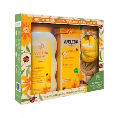 Canastilla Bebé Weleda baby pack hidratación - 1