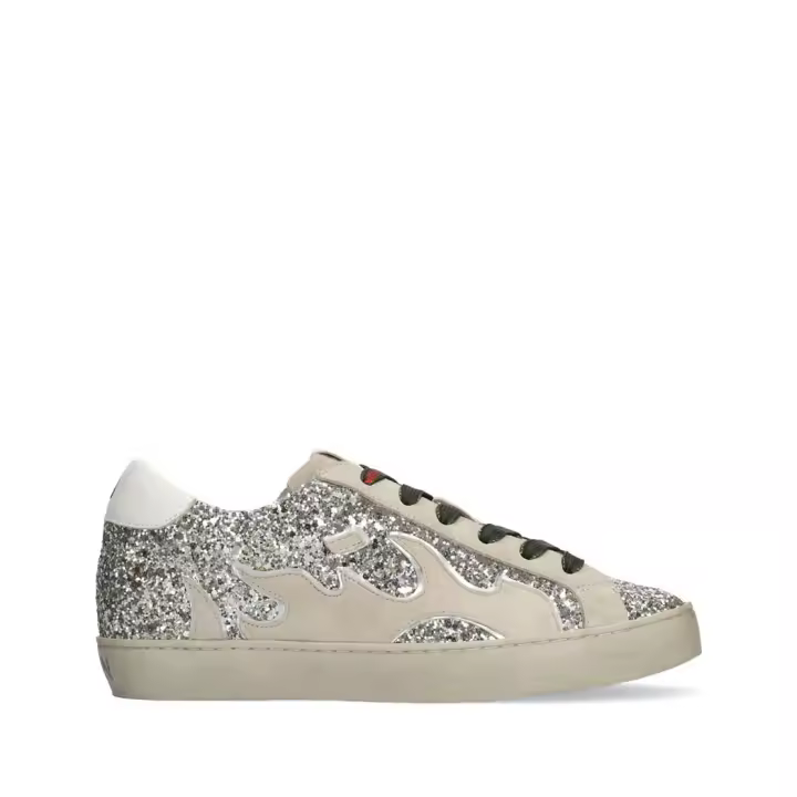GAMIN DEPORTIVO GLITTER PLATA - 1