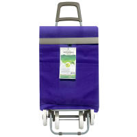 Mi Carros Carrito de Compra Plegable [Carro Carrito] , Resistente, Plegable, con 4 Ruedas Resistentes, para la Compra de Alimentos, Capacidad de Carga 30 Litros - details 1
