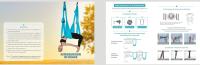 Yoga Aéreo Swing Set Trapecio Yoga Hamaca Kit Ultra Fuerte Antigravedad Yoga Flying Sling Inversión Swing Herramientas con correas de extensión para el aire Yoga Inversión Fitness - details 5