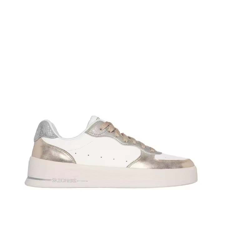 ZAPATILLAS DE CORDONES METALIZADAS SKECHERS Hiland - Soft Metals 185173 ORO - 1