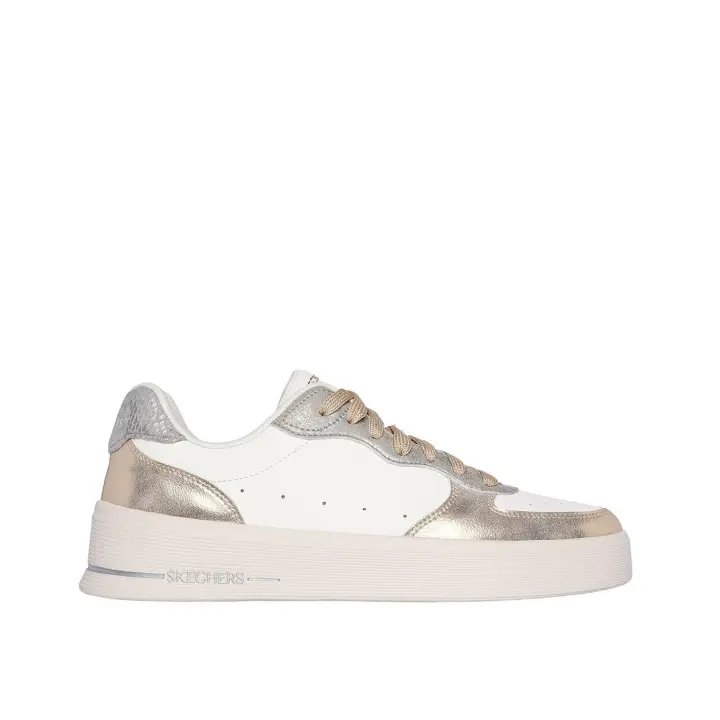 ZAPATILLAS DE CORDONES METALIZADAS SKECHERS Hiland - Soft Metals 185173 ORO - 1