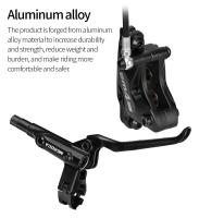 Freno De Disco MTB M4S De 4 Pistones Tipo Split Bilateral Freno Hidráulico Con Tubo Lubricado Longitud Frontal 850mm Trasero 1600mm Para Bicicleta De Montaña - details 3