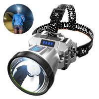 Lámpara Frontal De Camping Recargable USB Impermeable Con Sensor De Movimiento Para Running Y Pesca Luz De Mano Con Sensor De Movimiento - details 6