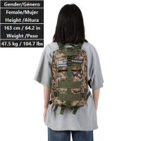 Mochila Táctica De Camping Y Pesca Impermeable De 30L/50L 1000D Nylon Para Senderismo Y Caza Bolsa De Excursionismo Exterior Con Múltiples Bolsillos Y Sistema De Carretel - details 23