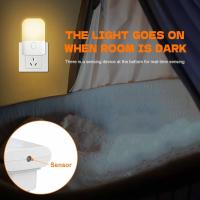 Interruptor De Luz Nocturna Con Sensor De Luz Automático LED Ajustable Para Dormitorio Y Escaleras Luz Noturna Para Niños - details 11