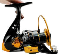Carrete De Pesca Spinning GHOTDA Serie 1000-7000 Material De Aluminio Ratio De Mezcla 5.2:1 Herramientas De Pesca Para Oceano Playa Río Estanque Ambidextro - details 1