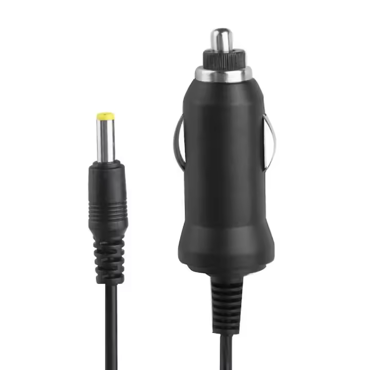 Cargador del coche de DC 12V para el reproductor de DVD portátil, Extremo: 4,0x1,7 m - 1