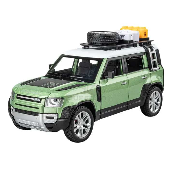 Coche De Juguete Land Rover Defender 1:24 En Escala SUV De Aleación De Metal Con Herramientas Desmontables Vehículo De off Road Para Niños Regalo Para Chicos - 1