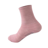 Calcetines De Gimnasio De Algodón Transpirables Para Yoga Y Pilates Antideslizantes Para Mujer Compresión Deporte Con Logo Unisex Personalizable - details 4