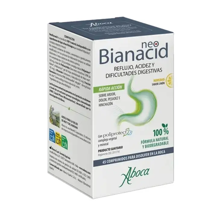 Aboca Neobianacid Acidez Y Reflujo 45 Comprimidos - 1