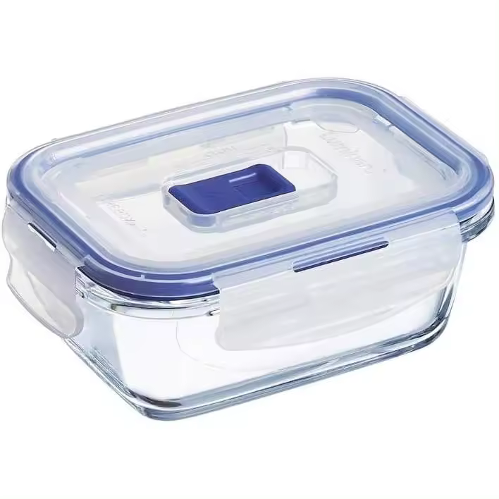 MP - Recipiente Hermético de Vidrio Rectangular Pure Box Activo - 1
