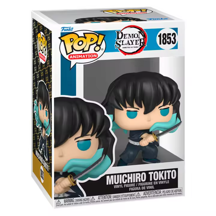 Figura Pop Demon Slayer Kimetsu No Yaiba Muichiro Tokito-Figura de Vinilo Coleccionable - Idea de Regalo- Mercancia Oficial - Juguetes para Niños y Adultos - Movies Fans - Muñeco para Coleccionistas y Exposición - 1
