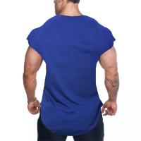 Camiseta De Gimnasio Para Hombres Fitness Casual Hip Hop Algodón Sin Mangas Ajustada Transpirable Ropa Deportiva Bodybuilding - details 10