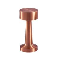 Lámpara De Mesa Retro Con Luz LED Recargable Toque Metálico Para Decoración De Bar Coffee Table Restaurante Luz Nocturna Para Dormitorio - details 5
