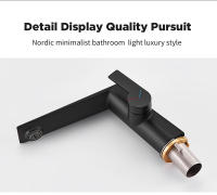 Grifo De Baño Cromado Torneiras Grifo De Lavabo Individual Con Agujero Mezclador De Agua Caliente Y Fría Esterlina 855938 - details 12