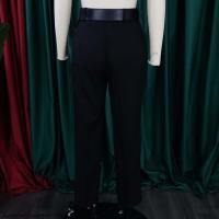 Elegantes Pantalones De Oficina Para Mujer Cintura Alta Con Cinturón Estilo Lady De Negocios Moda Trabajo Pantalones Rectos De Talla Fija Para Todas Las Estaciones - details 27