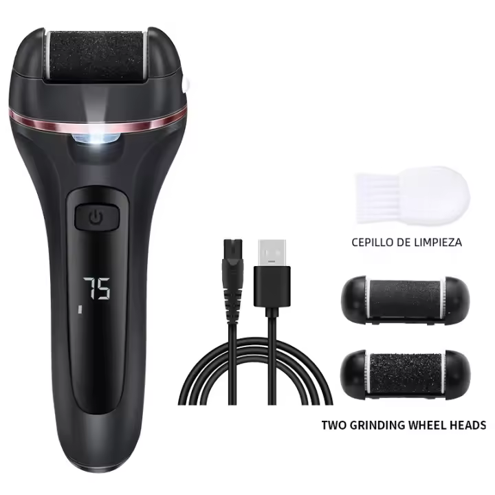 Lima Eléctrica para pies, removedor de callos, Máquina Profesional de pedicura, recargable, purador de Piel Muerta agrietada - 1
