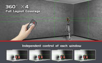 WEIDDW Nivel Láser Profesional Con 8/12/16 Líneas 2D/3D/4D Batería Recargable De 4800mAh Y Control Remoto Para Bricolaje Y Jardín - details 2