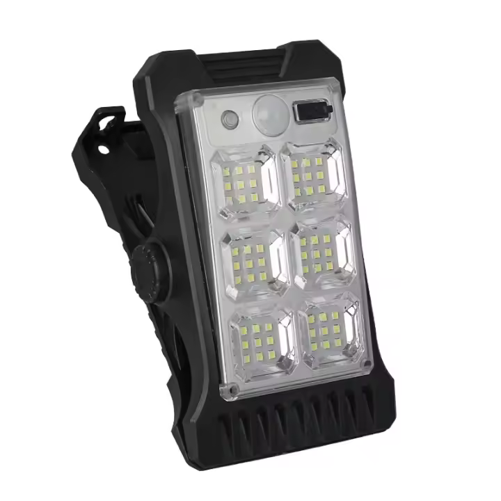Lámpara Sensor Solar Recargable Por USB Para Exteriores Iluminación Super Brillante Para Plantas Camping Patio Jardín - 1