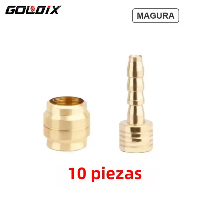 GOLDIX 20/50Pcs Conector De Aceite Para Freno De Disco Hidráulico De Bicicleta Punzón De Oliva De Acero Inoxidable Adecuado Para BH90 BH59 SRAM MAGURA - 1