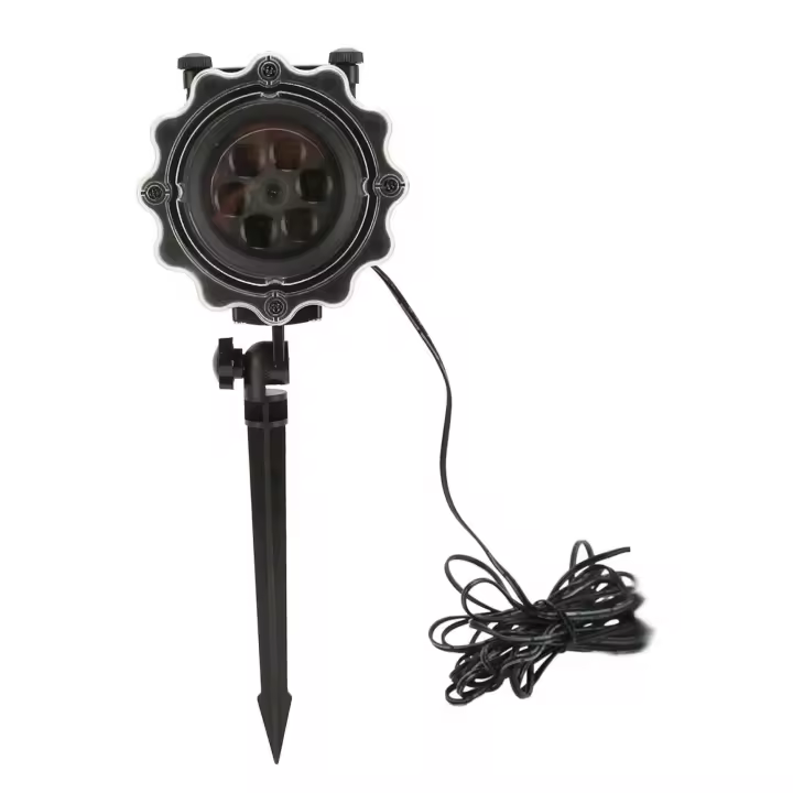 Proyector Halloween, Proyector Luces Halloween Decoracion Exterior de 12 Diapositivas, Proyector Luces Navidad Exterior con Control Remoto, para Halloween, Regalos, Fiestas, Boda - 1