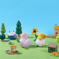 Kit De Tejido Con Lana KRABALL Para Principiantes Con Instrucciones Y Agujas De Tejer Ideal Para Fabricación De Muñecas DIY Material No Terminado - details 4