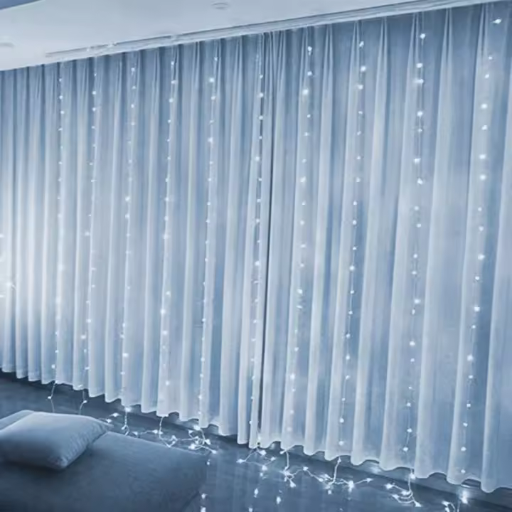 Guirnalda De Luces LED USB Para Navidad Y Fiestas 8 Modos De Iluminación 3/4/6m Decoración Para Jardín Casa Bodas Interior Y Exterior - 1