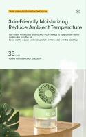 Nueva Humidificador Sprayer Portátil Con Ventilador Y Luz LED USB Mini Para El Hogar Y El Escritorio Verano 2024 Frescura Y Humedad - details 4