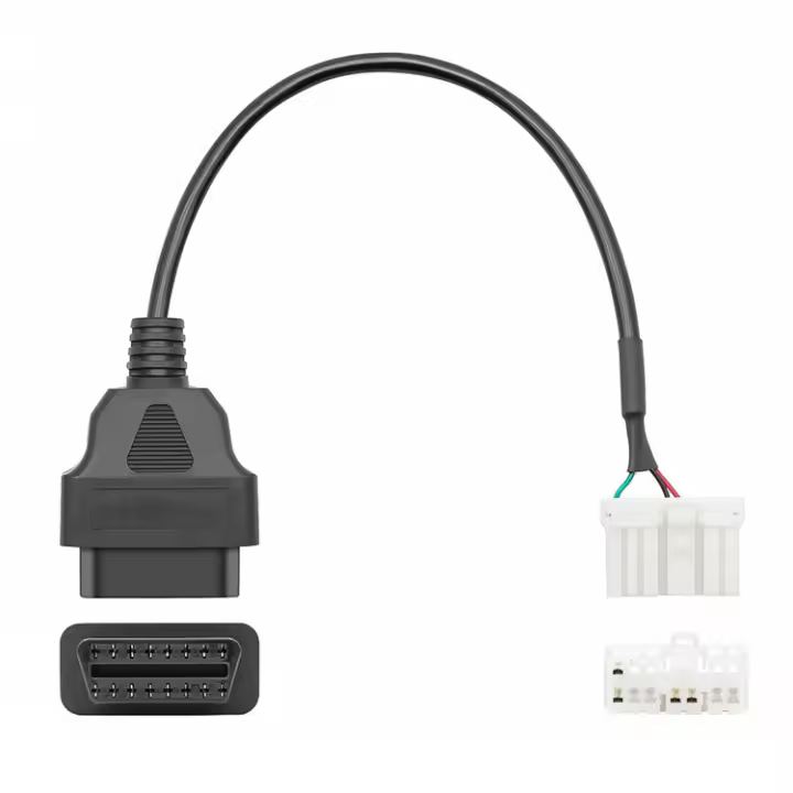Adecuado para el cable de conversión de diagnóstico del arnés de cableado automotriz OBD2 de 12 pines Tesla Model S/X - 1