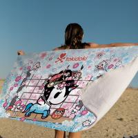 Toalla De Playa Tokidoki De Japón Microfibra Absorbente Secado Rápido Suave Para Yoga Natación Resort Montañismo Tamaño 76x182 Cm - details 9