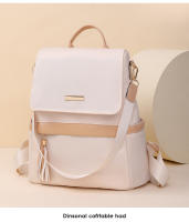 Mochila urbana sencilla de alta gama de nailon, mochila de gran capacidad para mujer. - details 4