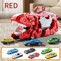 Gran Dinosaurio Devorando Coche Juguetes Tyrannosaurus Rex Aluminio Ejection Inercia Transporte Coche Juguete Para Niños Regalo De Cumpleaños - details 8