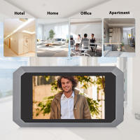 Cámara Peephole Digital 2MP Para Puerta De Apartamento Pantalla LCD Color Infrarrojo 1080P Visor Peephole De 120 Grados - details 7
