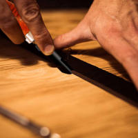 1Pcs Herramienta De Grabado Ajustable En V Para Madera Y Cuero Durable Manija De Madera Herramientas De Arte Y Manualidades - details 6