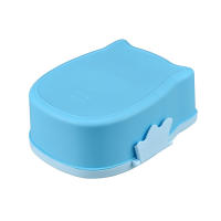 Caja De Almuerzo En Forma De Corazón Con Compartimentos Y Tapa Para Niños Caja De Alimentos Portátil Para Cocina Bento De Plástico - details 7