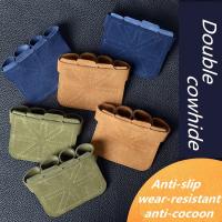 Guantes De Levantamiento De Peso De Cuero Protección De Mano Para Hombres Y Mujeres Gimnasia Ejercicios De Pesas Asistidas Agarraderas De Entrenamiento - details 7