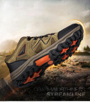 Zapatos De Senderismo Para Hombres Antideslizantes Casual Deportivo Anticuadros Exterior Sin Suela TPU Adecuado Para Viajes Y Deporte - details 1
