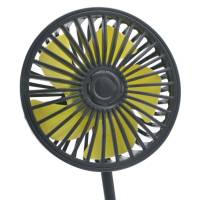 Ventilador de coche, ventilador de coche, refrigerador de Aire Automático, Negro - details 2