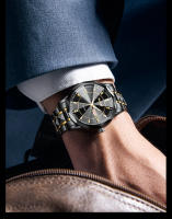 Reloj De Pulsera Masculino POshi 983 De Moda Con Calendario Y Semana Display Material De Aluminio Resistente Al Agua Regalo Top - details 18