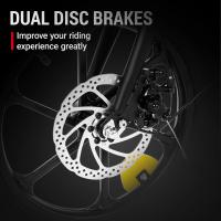 DYU A1F Pro Bicicleta Eléctrica Plegable, Motor de 250W, Batería de 36V 7.5Ah, Neumáticos de 16*1.75 pulgadas, Velocidad Máxima de 25km/h, Rango Máximo de 40km, Frenos de Disco Delanteros y Traseros, Pendiente Máxima de 15, Resistente al Agua IP54 - details 7
