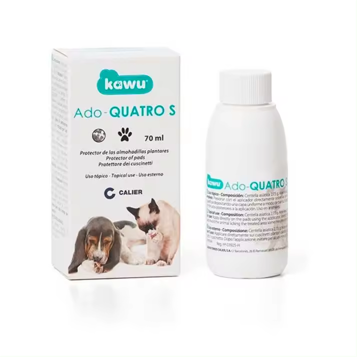Protector de Almohadillas Ado Quatro 70 Ml - Prevención y Tratamiento de Irritaciones - División Veterinaria - 1