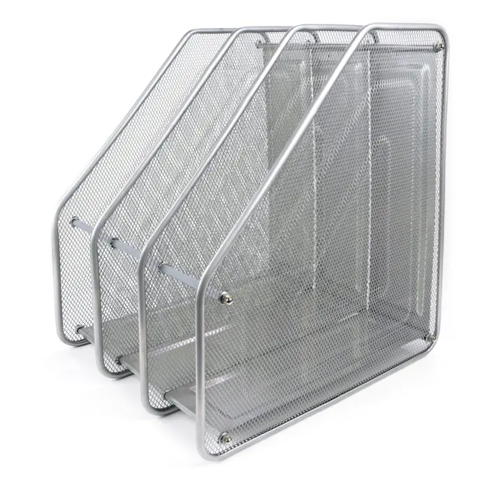 Organizador Metálico de 3 Cajones para Oficina – Revistero Profesional con Estructura Duradera, Ideal para Archivos, Documentos y Material de Trabajo. Archivador metálico de cajetin, Estantería de acero para documentos. 10564-13 - 1