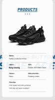 Zapatos De Seguridad Para Hombre Antipinchazos Indestructibles Con Punta De Acero Antideslizantes Y Antichoque Suela De Goma - details 5