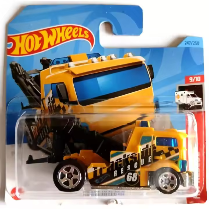 HOT WHEELS - Heavy Hitcher -  Vehículos  básicos  pequeños  Individuales - Coches de Juguete - Produto oficial -  Regalo para coleccionistas  niños y niñas  a partir de 3 años - 1