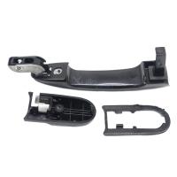 Manijas De Puerta Exterior Negras Para Hyundai Tucson 05-09 4pcs Delantero + Trasero Izquierdo + Derecho Partes De Auto - details 1