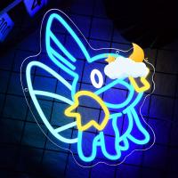 Pokemon Anime Neón Para Decoración De Pared Luces Encendidas Para Habitación De Juegos Habitación De Niños Cueva De Hombre Regalos Lindos Para Niños Cumpleaños - details 3